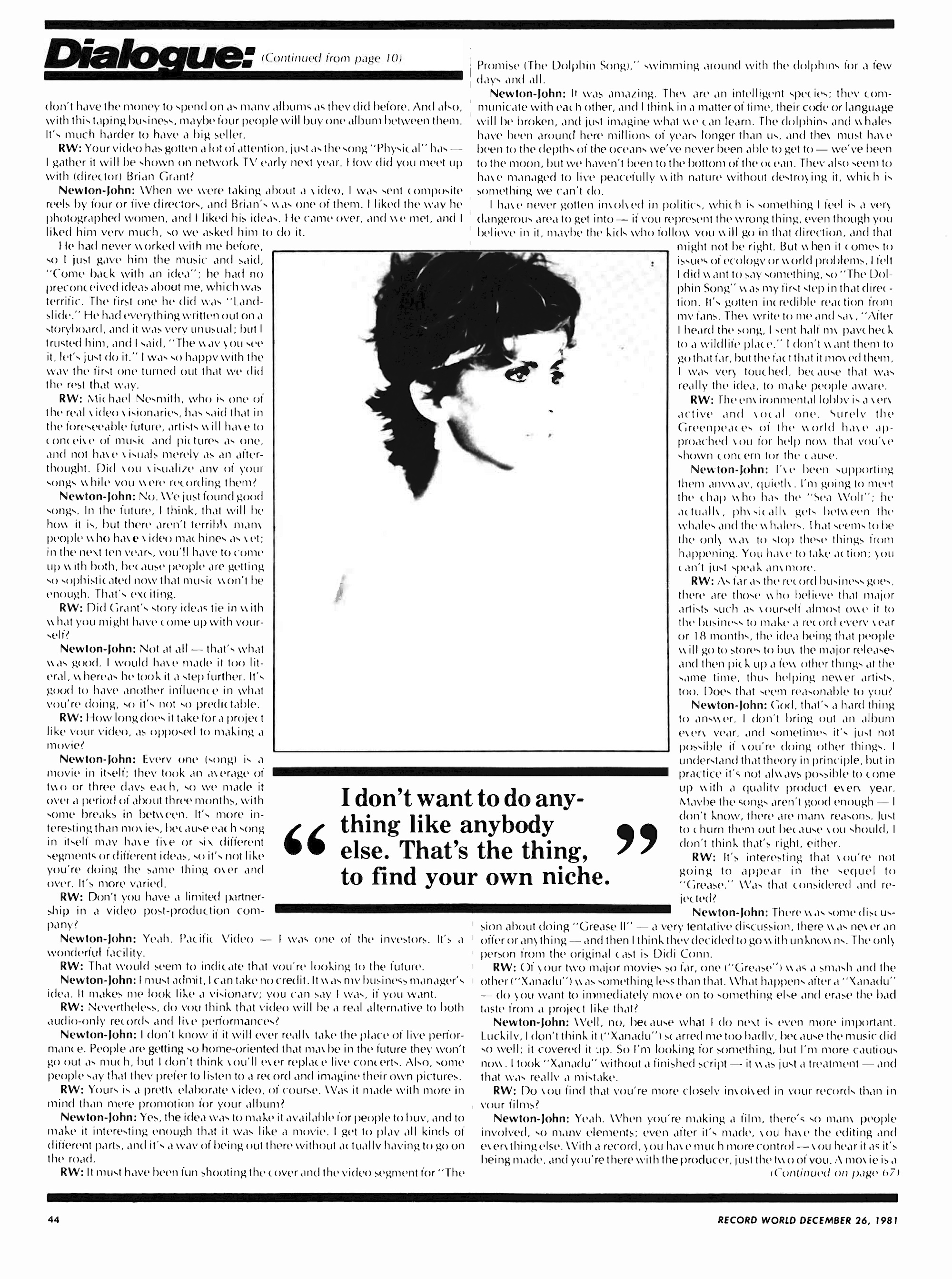 Physical Cover and Conversation - Record World