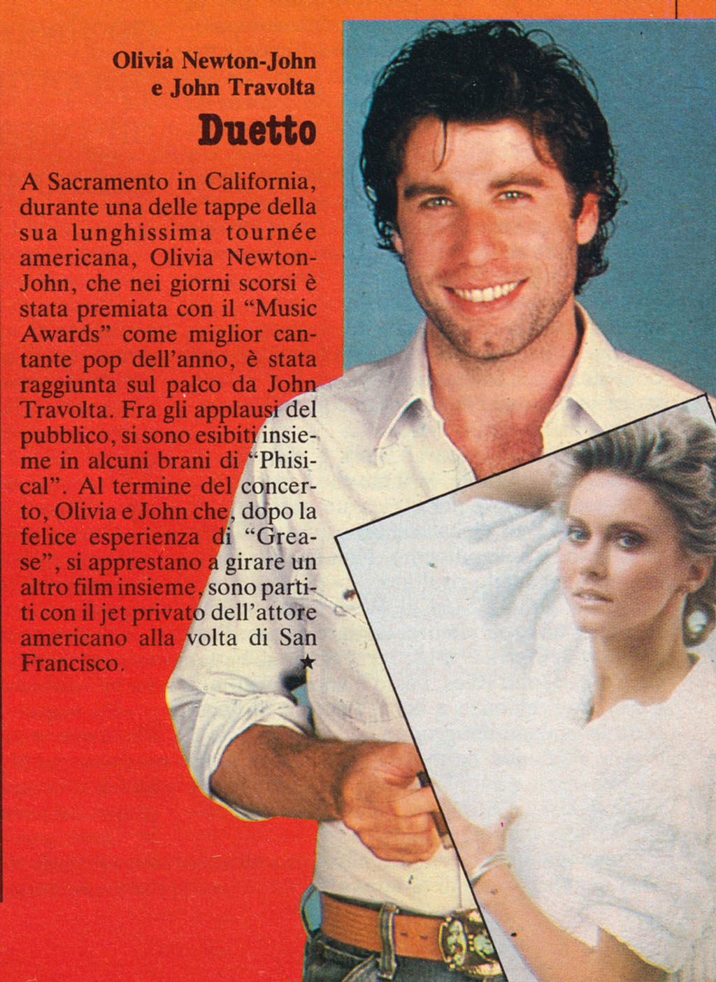 Olivia - John Travolta duet - Dolly