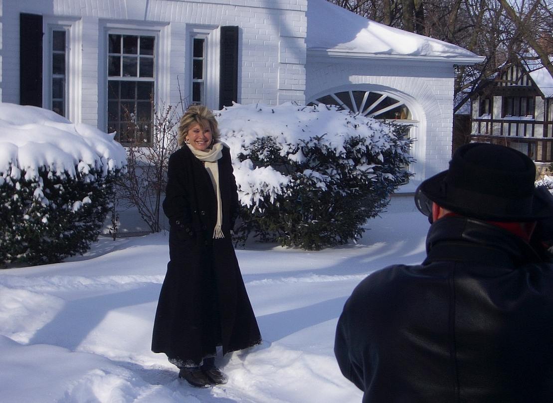 Olivia Newton-John with Stu and Colleen from the radio show 2007