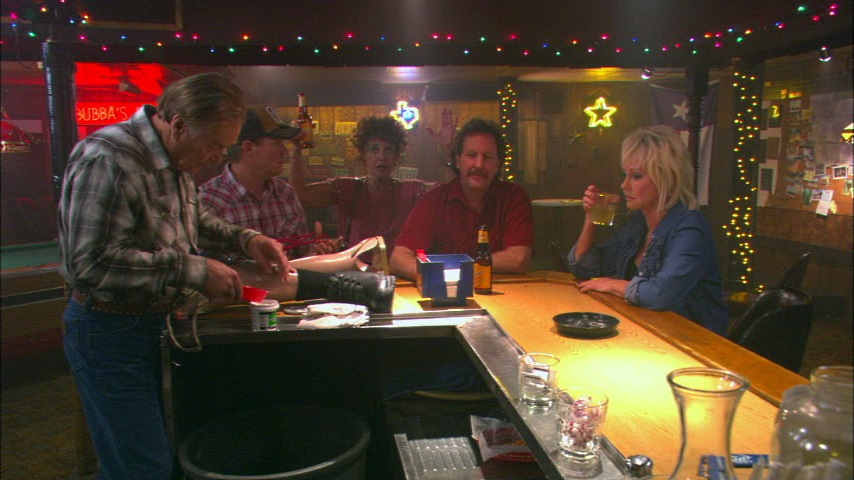 Olivia Newton-John in Sordid Lives TV series