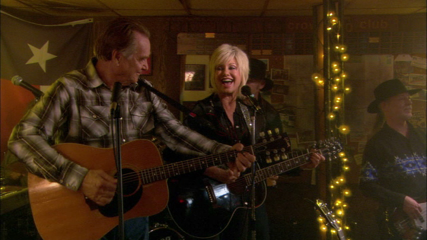 Olivia Newton-John in Sordid Lives TV series