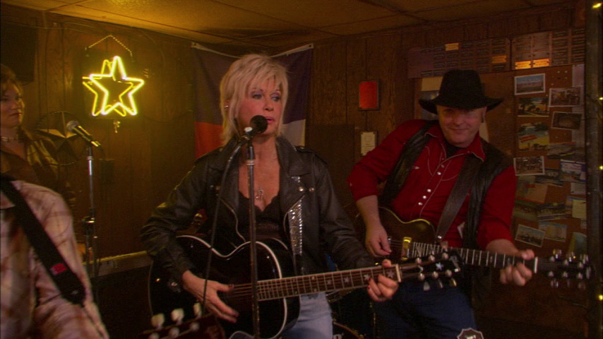 Olivia Newton-John in Sordid Lives TV series