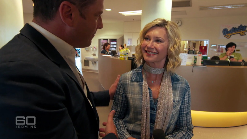 Olivia Newton-John interview with 60 Minutes in 2016