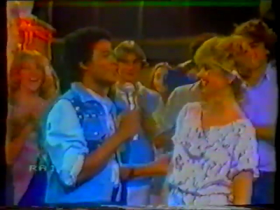 Olivia Newton-John on Happy Circus Italy 1981