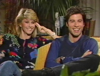 Olivia Newton-John and John Travolta on Dick Cavett Behind The Scenes Olivia Newton-John and John Travolta on Dick Cavett Behind The Scenes