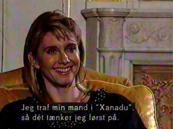 Olivia Newton-John in Denmark 1988 Olivia Newton-John in Denmark 1988
