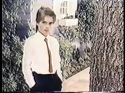Olivia Newton-John Pat's son Sam Farrar 1989