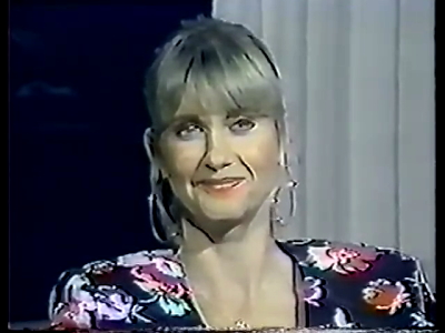 Olivia Newton-John and Pat Farrar on the Bert Newton Show 1989