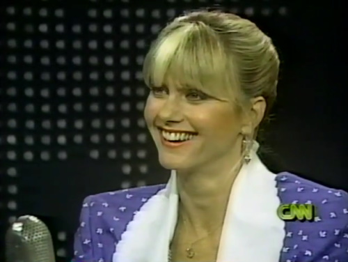Olivia Newton-John on Larry King Live May 1989