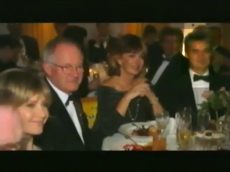 Olivia Newton-John screengrabs Cliff Richard OK! mag VHS video, 60th Birthday Cruise Olivia Newton-John screengrabs